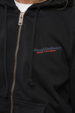 Felpa Hoodie S-GINN con Zip
