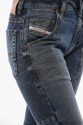 KROOLEY Jogger Denims with Stonewashed Effect