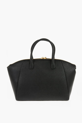 LOVE Faux Leather Tote Bag with Golden Logo