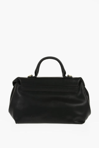 LOVE Faux Leather ECO-FRIENDLY GRACIOUS Shoulder Bag with Metal Heart