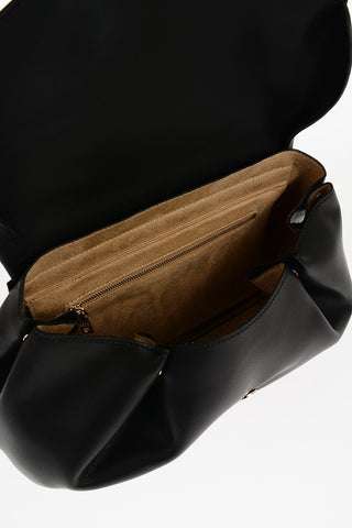 LOVE Faux Leather ECO-FRIENDLY GRACIOUS Shoulder Bag with Metal Heart