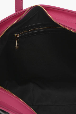 LOVE Quilted Two-Tone Tote Bag