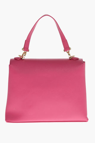 LOVE Handtasche aus Saffiano-Kunstleder mit abnehmbarem Schulterriemen