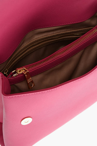 LOVE Handtasche aus Saffiano-Kunstleder mit abnehmbarem Schulterriemen