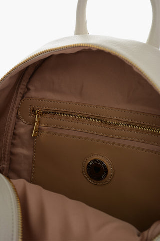 LOVE Rucksack aus genarbtem Kunstleder mit geprägtem Logo