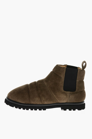 Quilted Suede BEDE Booties