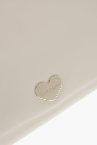 LOVE Hobo-Tasche MARSHMALLOW aus Kunstleder mit passendem Pouch