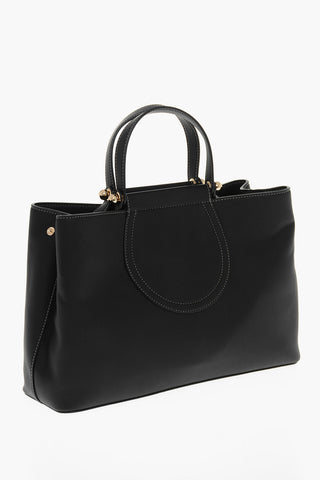LOVE Borsa Tote in Ecopelle con Logo Dorato