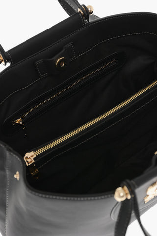 LOVE Borsa Tote in Ecopelle con Logo Dorato