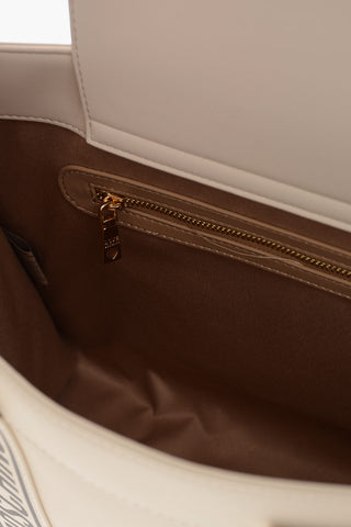 LOVE MOSCHINO Faux Leather Tote Bag with Logoed Bands