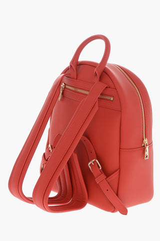 LOVE MOSCHINO Maxi Rucksack aus Kunstleder mit Schriftzug-Logo