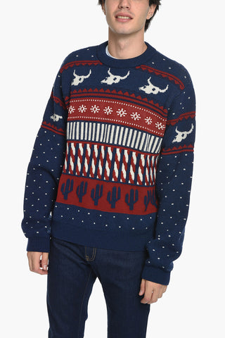 Pullover Girocollo WEST XMASEVE in Lana 