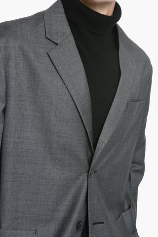 Wool Unlined Single Breasted Blazer