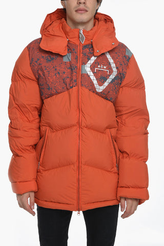 Piumino RUST in Nylon con Cappuccio