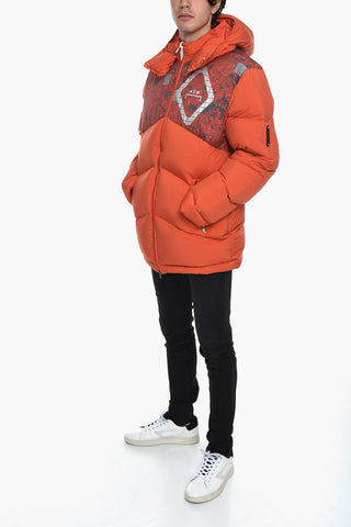 Piumino RUST in Nylon con Cappuccio