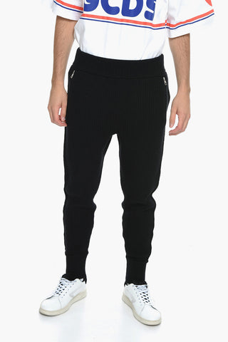 MONCLER 6 X ALYX Cuffed Knitted Sweatpants with Zipped Pockets