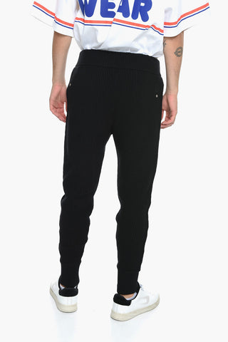 MONCLER 6 X ALYX Cuffed Knitted Sweatpants with Zipped Pockets