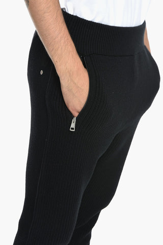 MONCLER 6 X ALYX Cuffed Knitted Sweatpants with Zipped Pockets