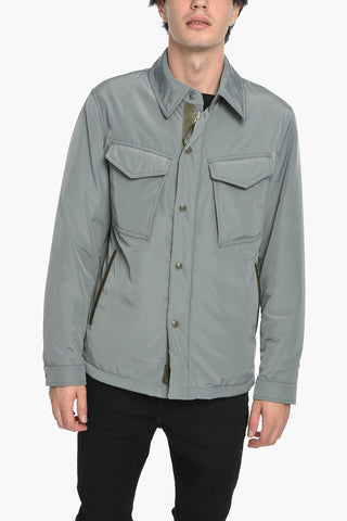 Viscose Multipocket Bomber Jacket
