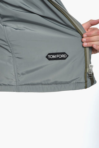 Viscose Multipocket Bomber Jacket