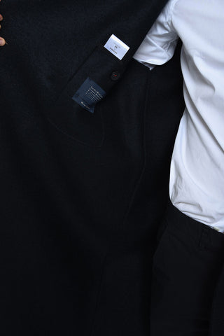 Cappotto Doppiopetto in Lana Cotta