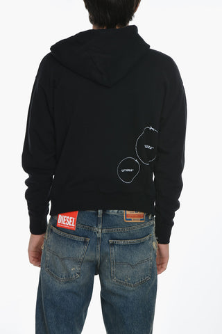 Maxipocketed CUT HERE Hoodie