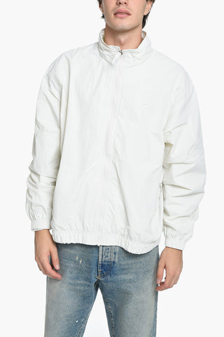 Giacca a Vento in Nylon con Chiusura Zip