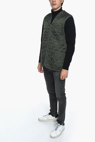 Quilted Waistcoat with Patch Pockets