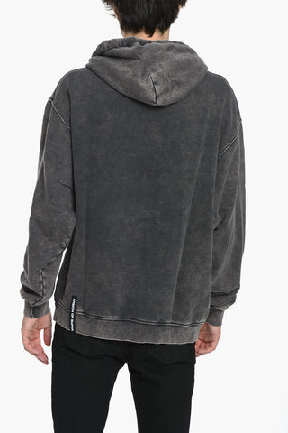 Lived-in Cotton Hoodie with Front Print