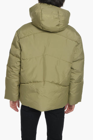 CERTILOGO Giubbotto Imbottito in Nylon con Maxitasche