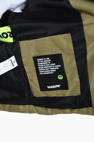 CERTILOGO Giubbotto Imbottito in Nylon con Maxitasche
