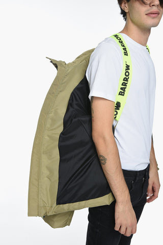 CERTILOGO Nylon Padded Jacket with Maxi Pockets