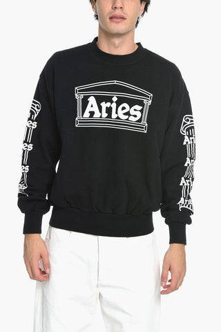COLUMN Sweatshirt with Contrasting Logo Print