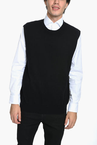 Crew Neck Pure Cashmere Vest
