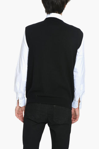 Crew Neck Pure Cashmere Vest