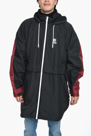 Printed PATCH Parka With Fleece Lining