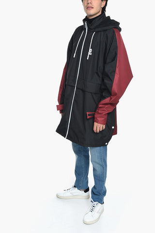 Printed PATCH Parka With Fleece Lining