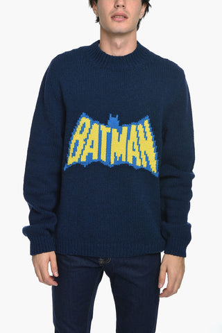 Crew Neck BATMAN Cashmere Blend Pullover