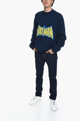 Crew Neck BATMAN Cashmere Blend Pullover