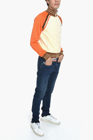 PERCUSSION Sports Sweatshirt with Raglan Sleeves