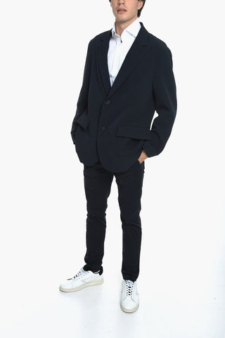 Lined Single Breasted GALATINA Blazer With Flap pockets