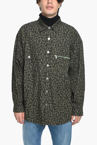 Leopard Print Long Sleeved Shirt