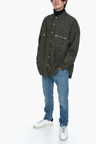Leopard Print Long Sleeved Shirt