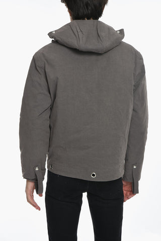 Reversible Quilted Jacket with Hood