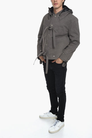 Reversible Quilted Jacket with Hood