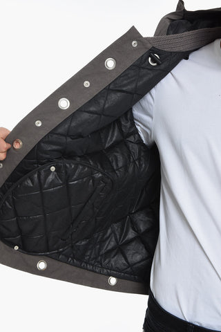 Reversible Quilted Jacket with Hood