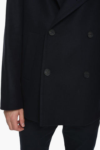 Lined Double Breasted Coat
