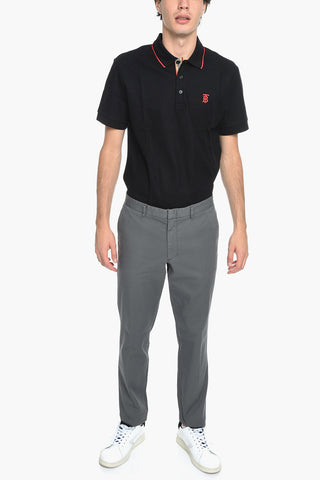 Cotton Chinos KAITO1 Pants with Belt Loops