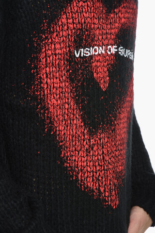 Maglia Girocollo con Stampa Logo Frontale