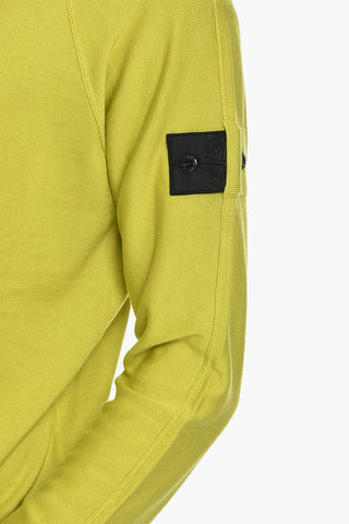 Maglia Gircollo in Cotone con Pacth Logo